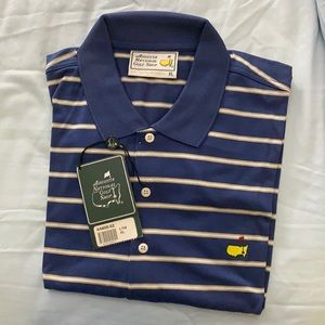 Authentic Masters Striped Polo